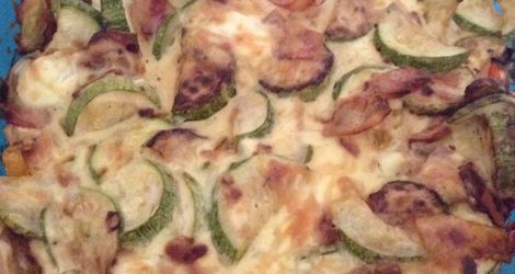 Κις Λορέν με κολοκυθάκια