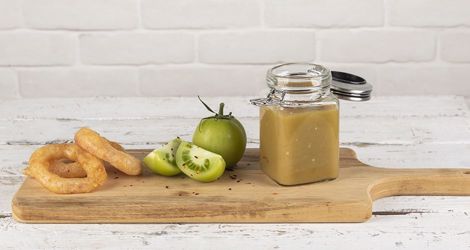 Κέτσαπ από πράσινες ντομάτες