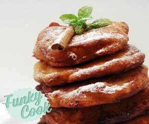 Αφράτες Τηγανίτες Μήλου