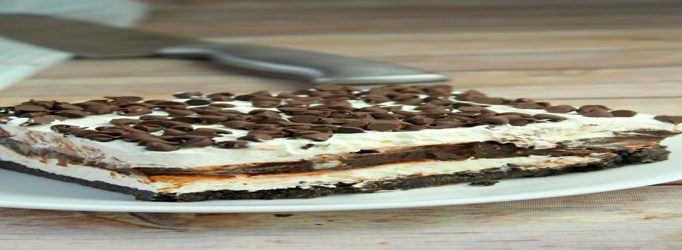 Πάστα Σοκολάτας με κρέμα και Oreo