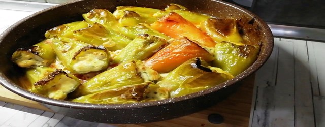 Πιπεριές γεμιστές με φέτα