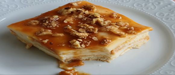 Εύκολο Επιδόρπιο Καραμέλας με κρέμα