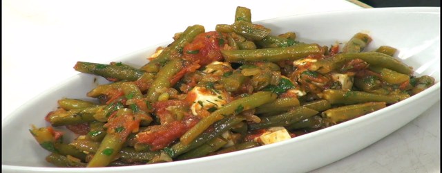 Φρέσκα Φασολάκια στο Φούρνο