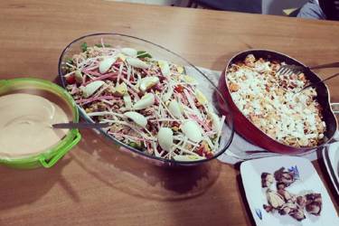 Καλοκαιρινή σαλάτα θαλασσινών
