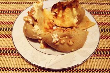 Κοχύλια με κιμά κοτόπουλο
