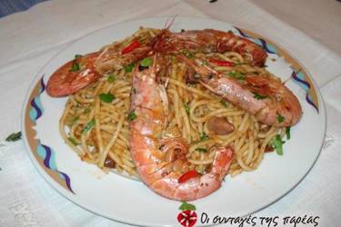 Μακαρονάδα με θαλασσινά
