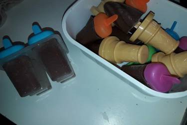 Παγωτό μπανάνα κακάο