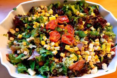 Πανδαισία χρωμάτων με σως βινεγκρέτ
