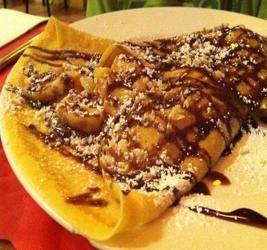 Κρέπα Μπανάνα μπισκότο