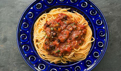 Σπαγγέτι αλά πουτανέσκα