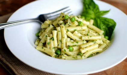 Ριγκατόνι με πέστο λεμονιού
