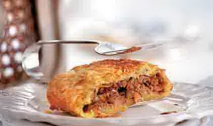 Στρούντελ κοτόπουλο με σταφίδες