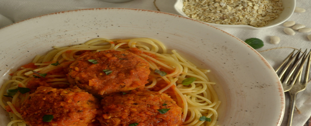 Χορτοφαγικά κοκκινιστά κεφτεδάκια από φασόλια