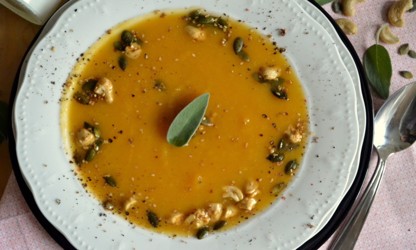 Κολοκυθόσουπα με πράσα