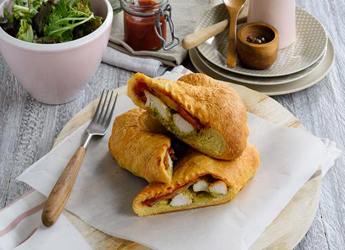 Ρολάκια με κοτόπουλο και πέστο		