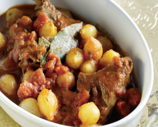 Κρέας γιαχνί με μαστίχα