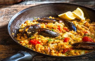 Μύδια πιλάφι