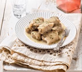 Λαχανοντολμάδες με μπεσαμέλ