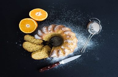 Νηστίσιμο κέικ πορτοκάλι