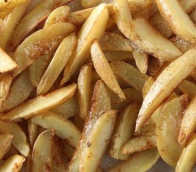 Μανιάτικες, σιγοτηγανισμένες πατάτες