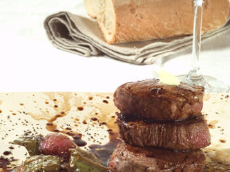 Φιλέτο με βαλσαμικό ξίδι και θυμάρι