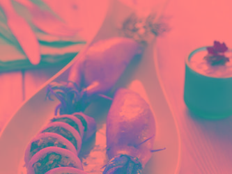 Καλαμάρια γεμιστά με σπανακόρυζο