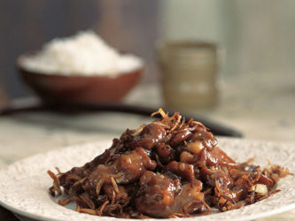 Καραμελωμένο χοιρινό