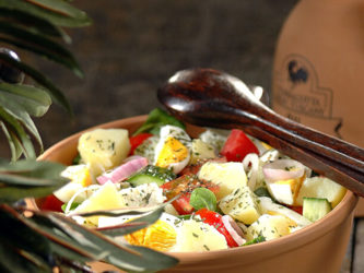 Πατατοσαλάτα με γλιστρίδα