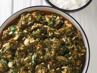 Σπανάκι με κιμά