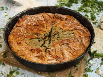 Σεφουκλωτή πίτα Νάξου