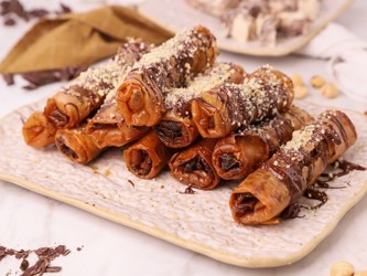 Πουράκια με χαλβά