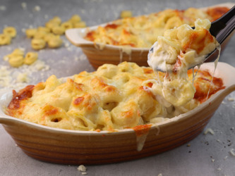 Τορτελίνια φούρνου με κρέμα γάλακτος