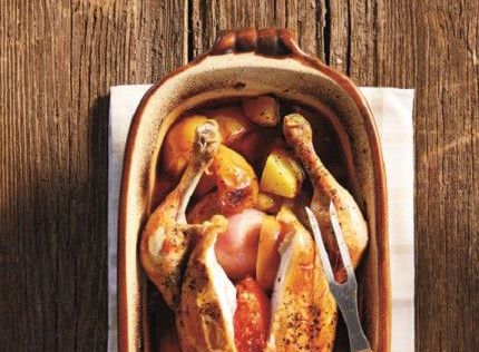 Κρανιδιώτικο κοτόπουλο με φιρίκια