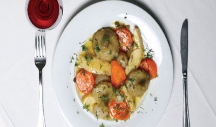 Αγκινάρες αλά πολιτά