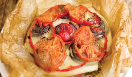 Ψάρι φιλέτο με λαχανικά