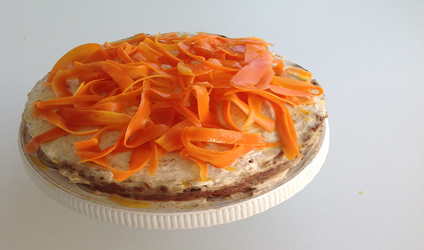 Κέικ καρότου με στέβια
