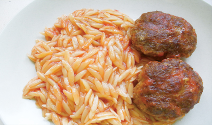 Κεφτεδάκια με κριθαράκι