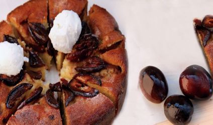 Κέικ µε δαµάσκηνα