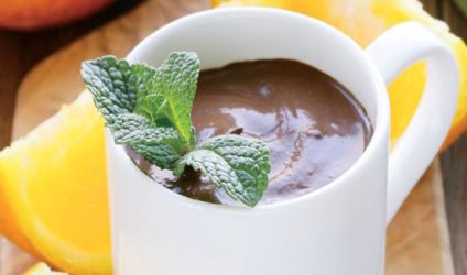 Κρέμες σοκολάτας με άρωμα πορτοκάλι